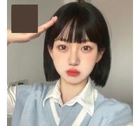 Peluca Completa, Cabeza Bobo, Pelo Corto, Pelo De Clavícula, Peluca Completa, Pelo Largo