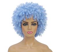Peluca Corta De 6 Pulgadas Peluca Llena Afro De Las Mujeres Negras Calientes Rectas Pelucas Afro Rizadas Para Las Mujeres Negras