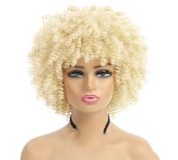 Peluca Corta De 6 Pulgadas Peluca Llena Afro De Las Mujeres Negras Calientes Rectas Pelucas Afro Rizadas Para Las Mujeres Negras