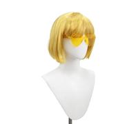 Peluca Corta Y Recta De Neón Con Flequillo Plano, Peluca Sintética Colorida Y Multicolor Para Mujer, Ideal Para Cosplay De Halloween, Festivales De Música De Mardi Gras