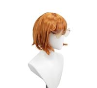 Peluca Corta Y Recta De Neón Con Flequillo Plano, Peluca Sintética Colorida Y Multicolor Para Mujer, Ideal Para Cosplay De Halloween, Festivales De Música De Mardi Gras