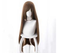 Peluca Cosplay Anime,Domestic Girlfriend Hina Tachibana Peluca,Brown Long Straight Peluca Cosplay,con Red de Peluca Gratis,Halloween Hair,para Cosplay De Fiesta Diari