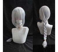 Peluca Cosplay Anime,Peluca Howl's Moving Castle Sophie Hatter,Synthetic Peluca Cosplay,con Red de Peluca Gratis,Halloween Hair,para Cosplay de Fiesta diari(Size:Style 3)