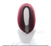 Peluca Cosplay Anime,Peluca Identity V The Mind's Eye Helena Adams,Red Bob Peluca Cosplay,con Red de Peluca Gratis,Halloween Hair,para Cosplay de Fiesta diari