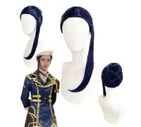 Peluca Cosplay Caitlyn -Anime Arcane Season 2 Peluca para adultos, fiesta de Halloween, exposiciones de cómics, fiestas temáticas de cumpleaños y convenciones de anime