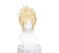 Peluca De Anime Cosplay Cloud Strife, Pelucas Largas Doradas Para Halloween, Fiesta, Carnaval, Vida Nocturna, Conciertos, Bodas