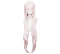 Peluca De Anime Cosplay Para Chocolate Vainilla Pelucas Sintéticas Largas Resistentes Al Calor Para Fiesta De Disfraces De Halloween Juego De Roles (Pink)