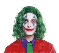 Peluca de Bufón Verde Cosplay [Peluca Disfraz Mad Clown]