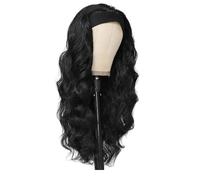 Peluca de cabello humano con diadema y ondas corporales de 10 a 32 pulgadas, peluca de cabello humano Remy for mujeres Wiglets(14inch)