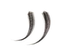 Peluca de cabello humano negro natural de 6 pulgadas for hombre, con línea frontal de cabello, de PU, for la pérdida del cabello, extensión invisible. Hair Pieces Replacement(2x2x3 cm)