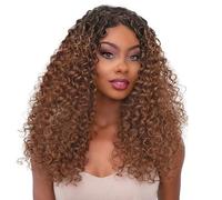 Peluca de cabello humano ola profunda, pelucas de ondas profundas, Pelera frontal de encaje humano largo y rizado con tapa de malla transpirable, Ropa de cabeza de moda extensiones de cabello realista