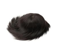 Peluca de cabello humano para hombre de aspecto na Centro de encaje de seda y polietileno alrededor del cabello, tupé de repuesto for hombres, Base de seda, encaje, prótesis de cabello, peluca de cabe