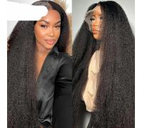 Peluca de cabello humano rizado, sin pegamento, lista para usar, 13x4/13x6, con encaje frontal HD, pelucas de cabello humano con cierre de encaje 5x5, peluca de encaje HD 5x5, 18 pulgadas, densidad 18