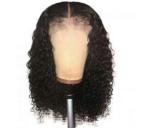 Peluca De Cabeza De Onda Corta, Cabello Humano Real, Cabello Rubio, Peluca De Encaje Frontal, Densidad Del 150%, Peluca De Encaje De Pelo Liso Brasileño Completo Para Mujeres Negras Con Gorro De Pelo