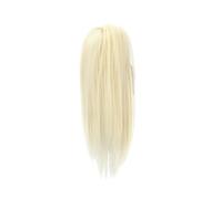 Peluca De Cola De Caballo Transfronteriza, Media Cascada Femenina, Cola De Caballo Recta, Clip De Agarre Dulce, Cola De Caballo Alta, Pelo De Simulación, Cabeza De Nido De Pollo(613#)