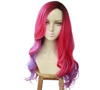 Peluca de cosplay de anime Descendants Audreys para Halloween, fiestas, carnavales, vida nocturna, conciertos, bodas