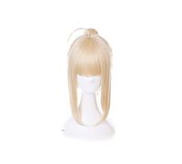 Peluca de cosplay de anime Fates Lily Saber Altria Pendragon, pelucas sintéticas para fiesta de cosplay de Halloween
