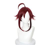 Peluca de cosplay de anime Genshin Impacts Shikanoin Heizou, pelucas sintéticas para fiesta de cosplay de Halloween