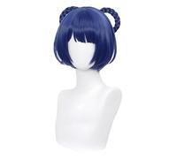 Peluca de cosplay de anime Genshin Impacts Xiangling para Halloween, fiestas, carnavales, vida nocturna, conciertos, bodas
