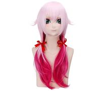 Peluca de cosplay de anime Guilty Crown Yuzuriha Inori, pelucas sintéticas para fiesta de cosplay de Halloween