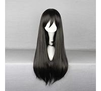 Peluca de cosplay de anime, Kagerou Project Ayano Tateyama, peluca larga y recta, con gorra de peluca gratuita, para Navidad, Carnaval Fiesta, Halloween, Cosplay Wig