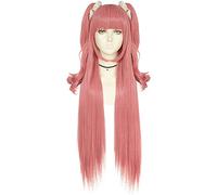 Peluca de cosplay de anime Kakegurui Yumemite Yumemi para Halloween, fiestas, carnavales, vida nocturna, conciertos, bodas