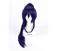 Peluca de cosplay de Anime LoveLive Sunshine Aqours Kanan Matsuura Cosplay pelucas largas resistentes al calor sintético peluca de pelo sintético+gorro de peluca