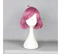 Peluca de cosplay de anime Noragami Ebisu Kofuku para mujer, pelo sintético corto, para Halloween, fiesta, juego de rol, peluca Perucas KUWS015C