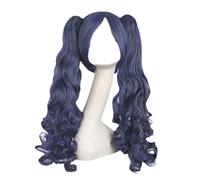 Peluca de cosplay de anime para Ciel Phantomhive Cosplay Wig,Mix Color Wig Sintético Hair,Halloween Costume Cosplay,for Christmas Carnival Party(Size:Long), AS Show