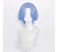 Peluca De Cosplay De Anime Para SK8 Infinity Langa Corto Azul Fiesta De Halloween Pelo Sintético