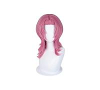 Peluca de cosplay de anime, pelos de cosplay, grupo de niñas, pelucas for mujeres, peluca resistente al calor, gorro de peluca de Halloween(C)