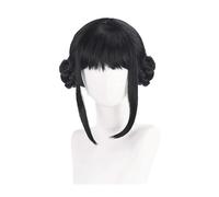 Peluca de cosplay de anime, pelos de cosplay, grupo de niñas, pelucas for mujeres, peluca resistente al calor, gorro de peluca de Halloween(E)