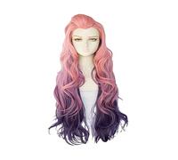 Peluca de cosplay de anime Seraphine para Halloween, fiestas, carnaval, vida nocturna, conciertos, bodas