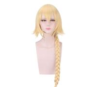 Peluca de cosplay de Anime trenzada de la Gran Orden de los destinos, Juana de Arco, pelucas sintéticas para niñas, mujeres y hombres