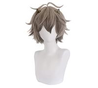 Peluca de cosplay de anime virtual Alban Knox, pelucas sintéticas para fiesta de cosplay de Halloween