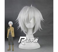 Peluca de cosplay de Bell Cranell ¿Está mal tratar de recoger chicas en una mazmorra Pelucas blancas de fibra corta de alta temperatura
