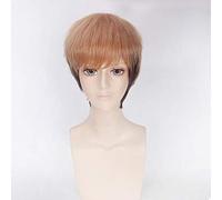 Peluca de cosplay de Eren Anime ataque en titán accesorio de disfraz de cosplay Ymir Mikasa Ackerman Armin Arlart Peluca de pelo sintético + gorra de peluca Talla única Jean Kirschtein