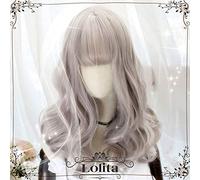 Peluca de Cosplay de Lolita para mujer, peluca Kawaii, pelo sintético resistente al calor, peluca de Halloween, carnaval fiesta, cosplay