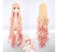 Peluca de cosplay de Macross F Sheryl Nome Pelo sintético 120 cm Largo Ondulado Rubio claro Rubio Rosa Sueño Sheryl Cosplay Disfraz Pelucas + peluca Cap Talla única PL-085