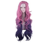 Peluca de cosplay de Seraphine, peluca sintética para cosplay de anime, pelucas para niñas, mujeres y hombres