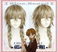 Peluca de cosplay Hanako-kun encuadernada en el baño Jibaku Shounen Hanako Kun Again Mei Brown Doble cola de caballo Cabello Peluca Anime Pelucas