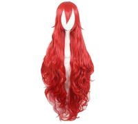Peluca De Cosplay Para La Tierra De La Brillante Padparadscha Wave Red Party Game Hair Anime Pelucas De Halloween