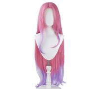 Peluca De Cosplay Para Mujer Para League Legends Seraphine Cabello Sintético Resistente Al Calor Fiesta De Carnaval De Halloween