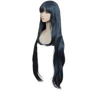 Peluca de cosplay, Shikimori's Not Just a Cutie Kyou Nekozaki Cosplay Wig,Long Green Wig,with Free Wig Cap,Halloween Costume Cosplay,for Christmas Carnival party