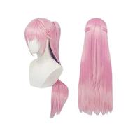 Peluca de cosplay, Shikimori's Not Just a Cutie Shikimori Cosplay Wig,Long Pink Wig,with Free Wig Cap,Halloween Costume Cosplay,for Christmas Carnival party(Size:Style 2), OneSize, AS Show