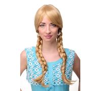 Peluca De Dama Cosplay Rubia Con Trenzas De Escolar 3446-611B Peluca
