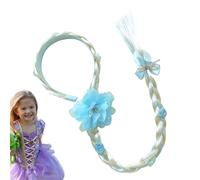 Peluca de diadema, diadema de princesa para niña | Pelucas largas Princesa Corbal de princesa | Colorido estilo largo Long Soft Soft Softy Friendly Realistic Cosplay Party Toys para niños niños