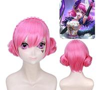 Peluca de disfraz de Halloween para fiesta de Navidad, juego de reyes, gloria, Xiaoqiao, piel original, cisne, sueño, cosplay, peluca