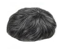 Peluca de encaje francés completo para hombre, 100 % cabello humano, color negro, marrón, rubio, sistema de repuesto para hombre, 6 x 9#120# color 1B50