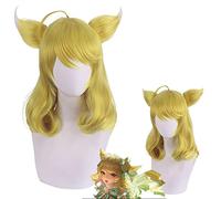 Peluca de Halloween para fiesta de Navidad, Da Ji Xing Yuan Maid, té verde, peluca de cosplay para mujer, matcha, cariño, gloria